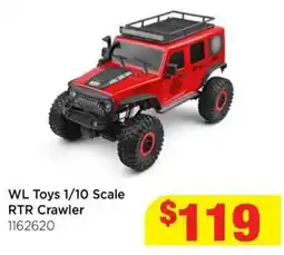 Mr Toys WL Toys 1/10 Scale RTR Crawler offer