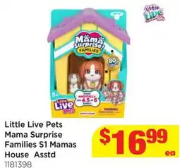 Mr Toys Little Live Pets Mama Surprise Families S1 Mamas House Asstd offer