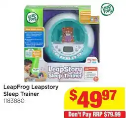 Mr Toys LeapFrog Leapstory Sleep Trainer offer