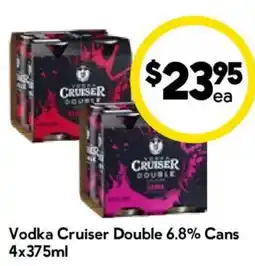 Drakes Vodka Cruiser Double offer