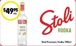 Drakes Stoli Premium Vodka offer