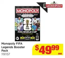 Mr Toys Monopoly FIFA Legends Booster Pack offer