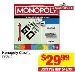 Mr Toys Monopoly Classic offer