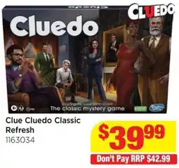 Mr Toys Clue Cluedo Classic Refresh offer
