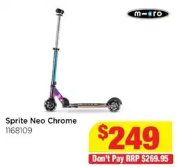 Mr Toys m-ero Sprite Neo Chrome offer