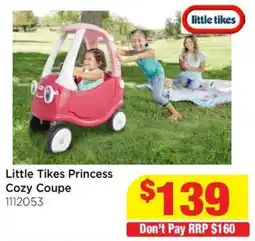 Mr Toys Little Tikes Princess Cozy Coupe offer