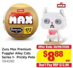 Mr Toys Zuru Max Premium Fuggler Alley Cats Series 1- Prickly Pete offer