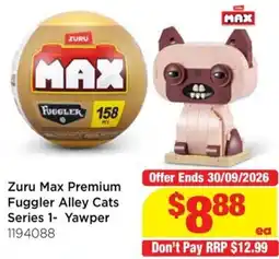 Mr Toys Zuru Max Premium Fuggler Alley Cats Series 1- Yawper offer