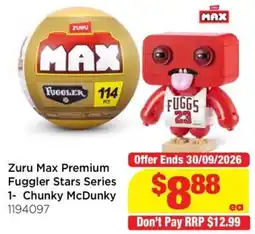 Mr Toys Zuru Max Premium Fuggler Stars Series 1- Chunky McDunky offer