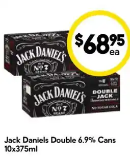 Drakes Jack Daniels Double 6.9% Cans offer
