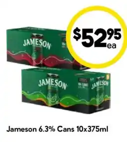 Drakes Jameson 6.3% Cans offer
