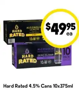 Drakes Hard Rated 4.5% Cans offer