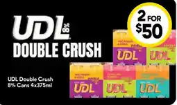 Drakes UDL Double Crush offer