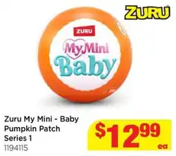 Mr Toys Zuru My Mini - Baby Pumpkin Patch Series 1 offer