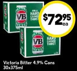 Drakes Victoria Bitter 4.9% Cans offer
