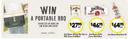 Drakes Jim Beam White Bar Serve offer