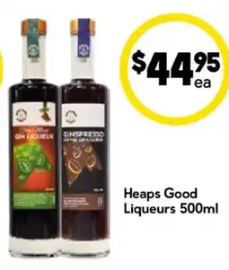 Drakes Heaps Good Liqueurs offer