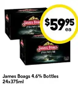 Drakes James Boags 4.6% Bottles offer