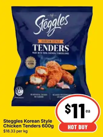 Ritchies Steggles Korean Style Chicken Tenders offer