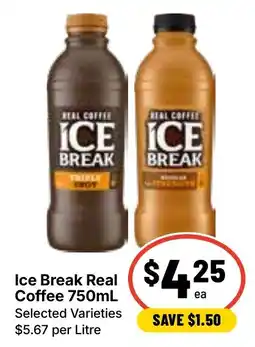 Ritchies Ice Break Real Coffee offer