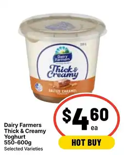Ritchies Dairy Farmers Thick & Creamy Yoghurt offer