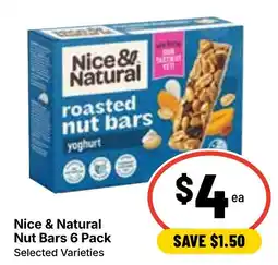 Ritchies Nice & Natural Nut Bars offer