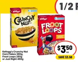 Ritchies Kellogg's Crunchy Nut Corn Flakes offer
