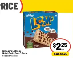 Ritchies Kellogg's LCMs offer