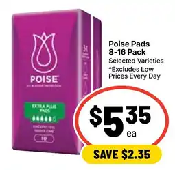 Ritchies Poise Pads offer