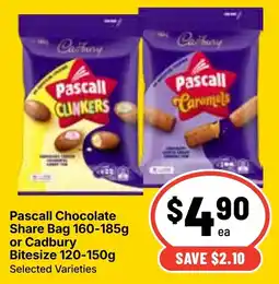 Ritchies Pascall Chocolate offer