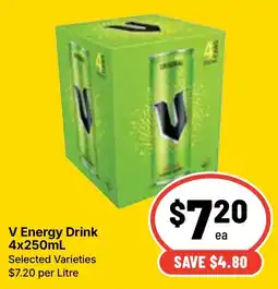 Ritchies V Energy Drink offer