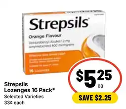 Ritchies Strepsils Lozenges offer