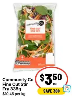Ritchies Community Co Fine Cut Stir Fry offer