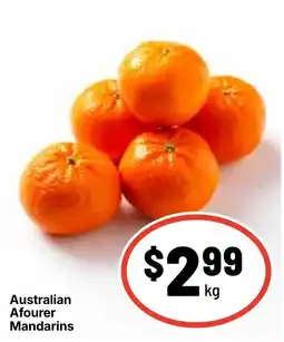 Ritchies Australian Afourer Mandarins offer
