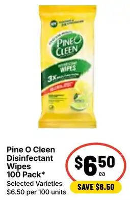 Ritchies Pine O Cleen Disinfectant Wipes offer