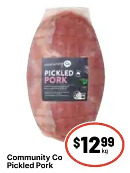 Ritchies Community Co Pickled Pork offer