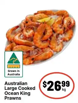 Ritchies Australian Large Cooked Ocean King Prawns offer