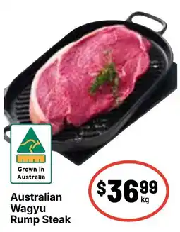 Ritchies Australian Wagyu Rump Steak offer