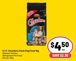 Ritchies V.I.P. Chunkers Fresh Dog Food offer