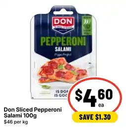 Ritchies Don Sliced Pepperoni Salami offer