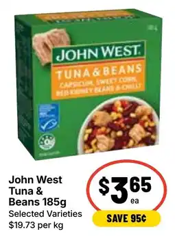 Ritchies John West Tuna & Beans offer