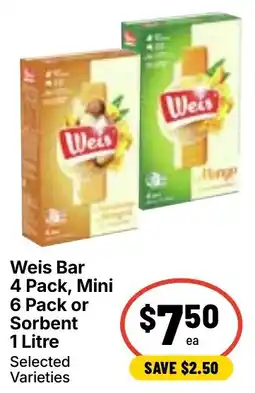 Ritchies Weis Bar offer
