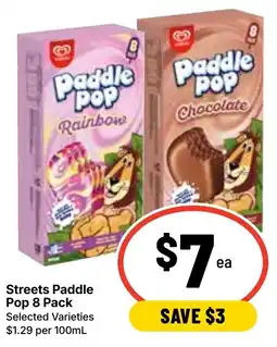 Ritchies Streets Paddle Pop 8 Pack offer