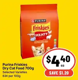 Ritchies Purina Friskies Dry Cat Food offer