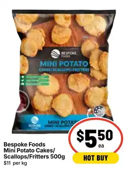 Ritchies Bespoke Foods Mini Potato Cakes/Scallops/Fritters offer