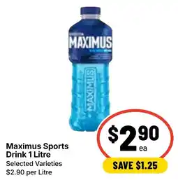 Ritchies Maximus Sports Drink 1 Litre offer