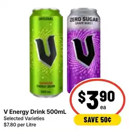 Ritchies V Energy Drink offer