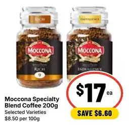 Ritchies Moccona Specialty Blend Coffee offer