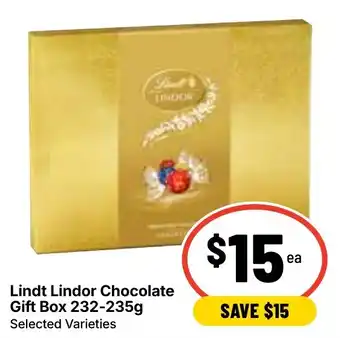 Lindt Lindor Chocolate Gift Box Selected Varieties