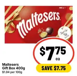 Ritchies Maltesers Gift Box offer